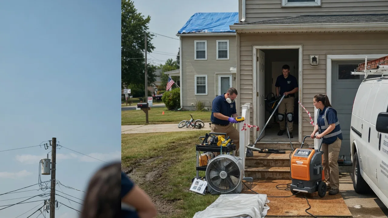 Water Damage Repair in Dugger, IN near me